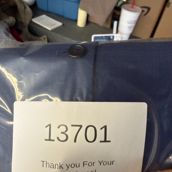 Joseph Abboud Waistcoat Mens 44L Blue Slim Fit Suit Vest Paisley Lined NEW - Picture 10 of 10